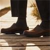 BLUNDSTONE UNISEX CLOG SHOE - BROWN